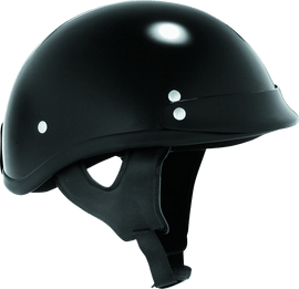 Skid Lids Traditional Helmet Black - XS - Powersports Haven