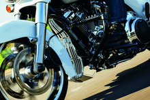 Load image into Gallery viewer, Kuryakyn Oil Cooler Cover Milwaukee-8 Chrome - Powersports Haven