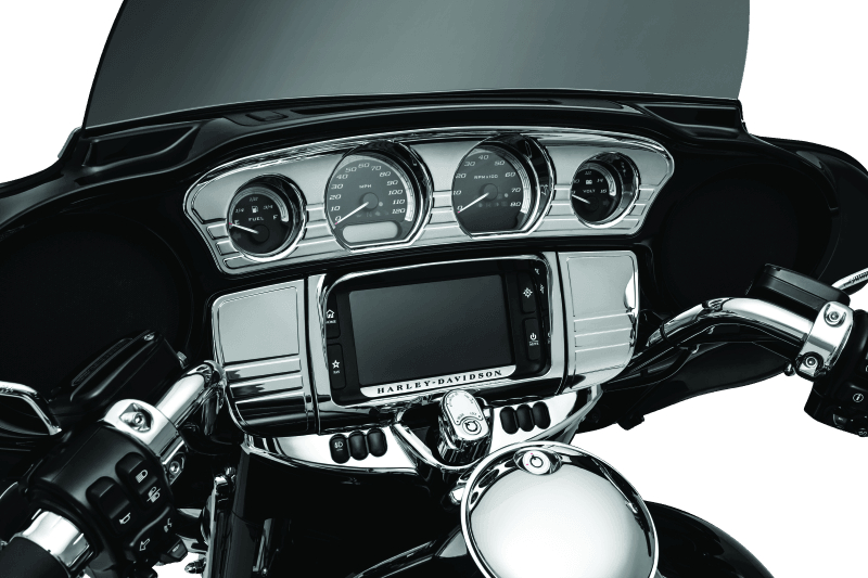 Kuryakyn Switch Panel Accent 14-Up Touring Models Chrome - Powersports Haven