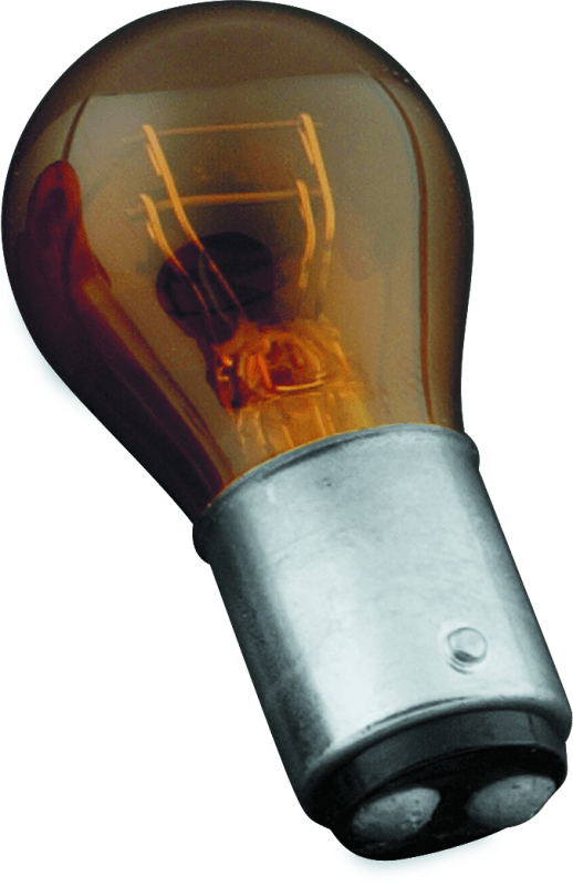 Kuryakyn Amber Incandescent Turn Signal Light Bulb - Powersports Haven