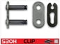 RK Chain 530H Clip Link - Natural - Powersports Haven