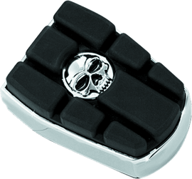 Kuryakyn Zombie Brake Pedal Pad For FX Models Chrome - Powersports Haven