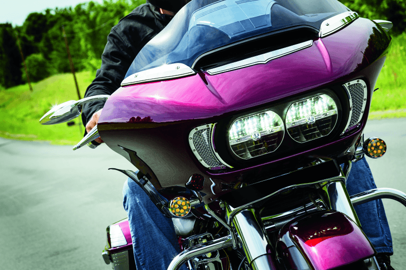 Kuryakyn Windshield Side Trims Chrome - Powersports Haven