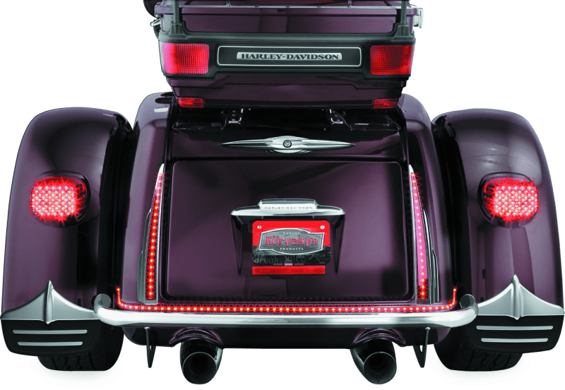 Kuryakyn Rear Light Bars For Trikes Chrome - Powersports Haven