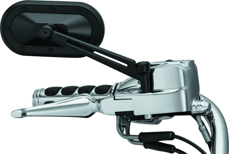 Kuryakyn Heavy Industry Mirrors Black - Powersports Haven