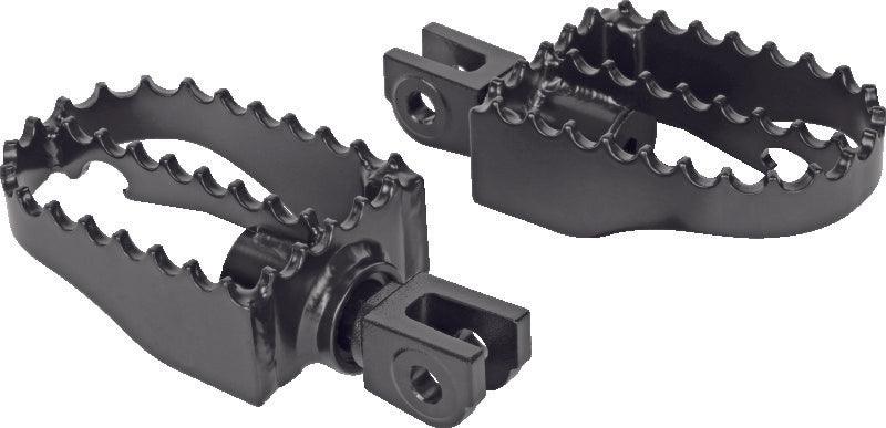 Burly Brand MX Pegs Rider - Black - Powersports Haven