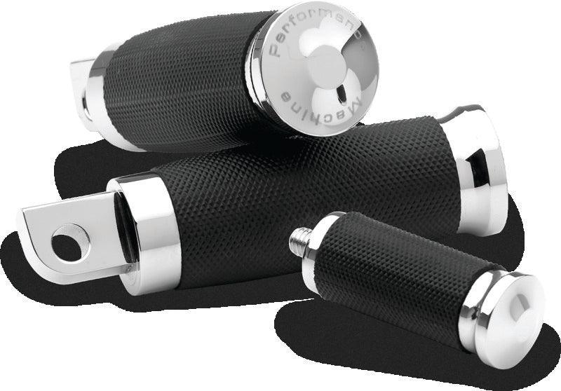 Performance Machine Rubber Shift Pedal Rubber Contour - Chrome - Powersports Haven