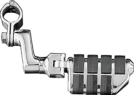 Kuryakyn Dually ISO Offset Highway Pegs With 1-1/4inch Clamp Chrome (Pair) - Powersports Haven