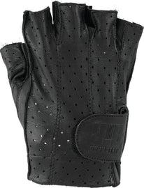 Kuryakyn Leather By River Road Tucson Shorty Gloves Black - XL - Powersports Haven