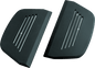 Kuryakyn Premium Passenger Board Inserts 86-Up Touring Models Black - Powersports Haven