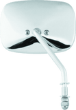 Bikers Choice 65-Up Chrome 1 Piece Left Short Stem Mirror Replaces H-D 91892-82