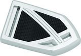 Kuryakyn Phantom Brake Pedal Pad FL Touring Models Chrome