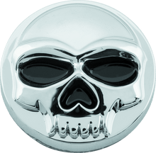 Load image into Gallery viewer, Kuryakyn Replacement Zombie Windshield Emblem Chrome - Powersports Haven