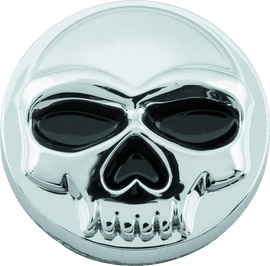 Kuryakyn Replacement Zombie Windshield Emblem Chrome - Powersports Haven