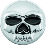 Kuryakyn Replacement Zombie Windshield Emblem Chrome
