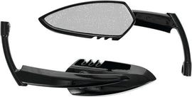 Kuryakyn Scythe Mirrors Black - Powersports Haven