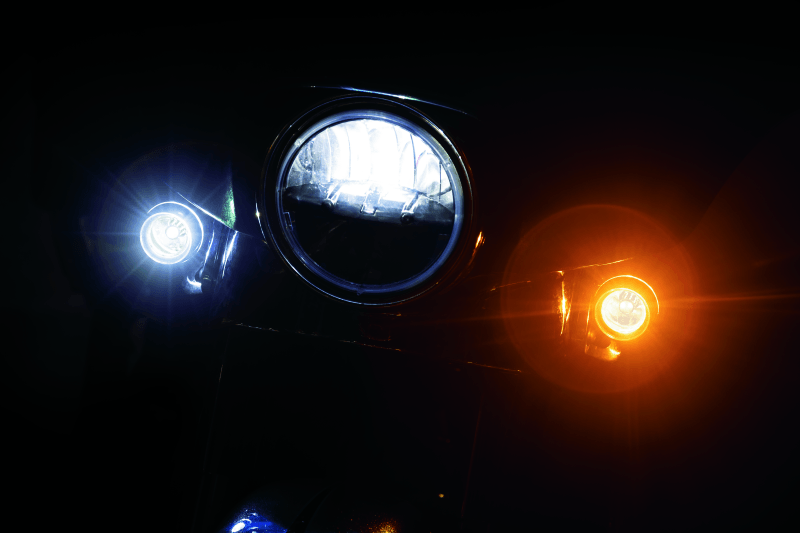 Kuryakyn L.E.D. Bulb 1157 White/Amber - Powersports Haven