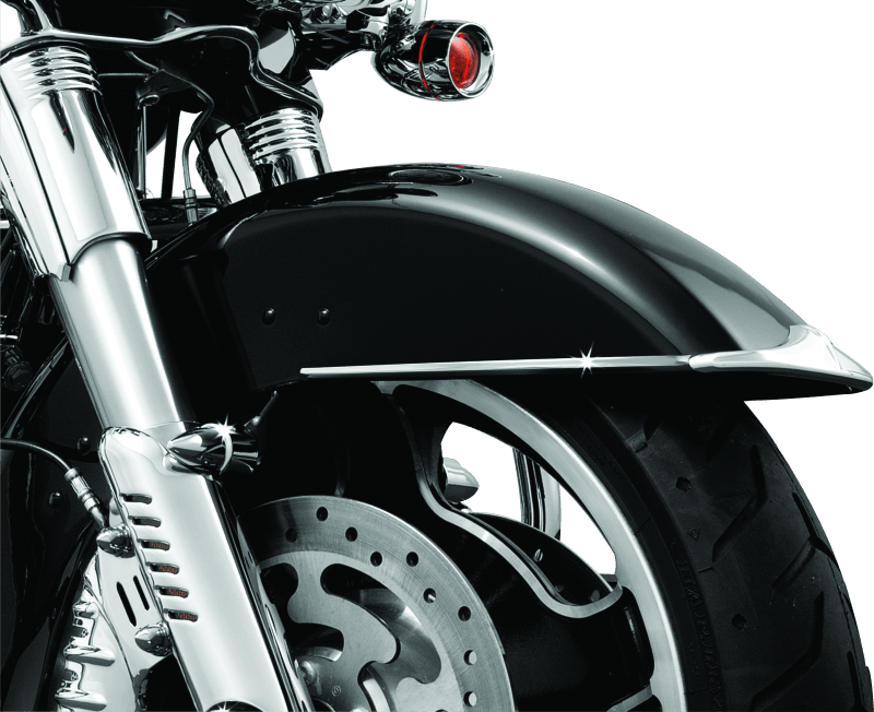 Kuryakyn Front Fender Side Trim Chrome - Powersports Haven