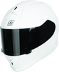 Speed Helmet and Strength SS900 Solid Speed Helmet Matte White - Medium - Powersports Haven