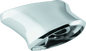 Bikers Choice Chrome Rear Directional Stand-Off Bracket Replaces H-D 68821-00 - Powersports Haven