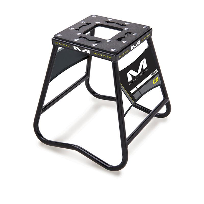 Matrix Concepts C2 Steel Stand with Nameplate - Black - Powersports Haven