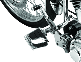 Kuryakyn Swingwing Peg With Male Mount Adapter Chrome - Powersports Haven