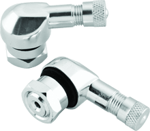 Load image into Gallery viewer, BikeMaster Valve Stem 2/Piece Pack Silver - Powersports Haven