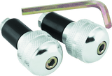 BikeMaster Anti Vibration Bar Ends - Silver