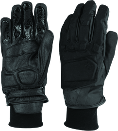 FIRSTGEAR Thermodry Short Gloves Black - Large - Powersports Haven