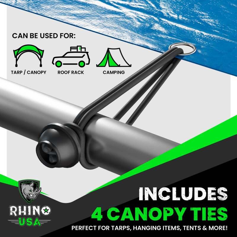 Rhino USA 28Pc Bungee Cord Assortment - Powersports Haven
