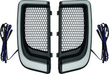 Load image into Gallery viewer, Kuryakyn Tracer Lower Fairing Grill Black - Powersports Haven