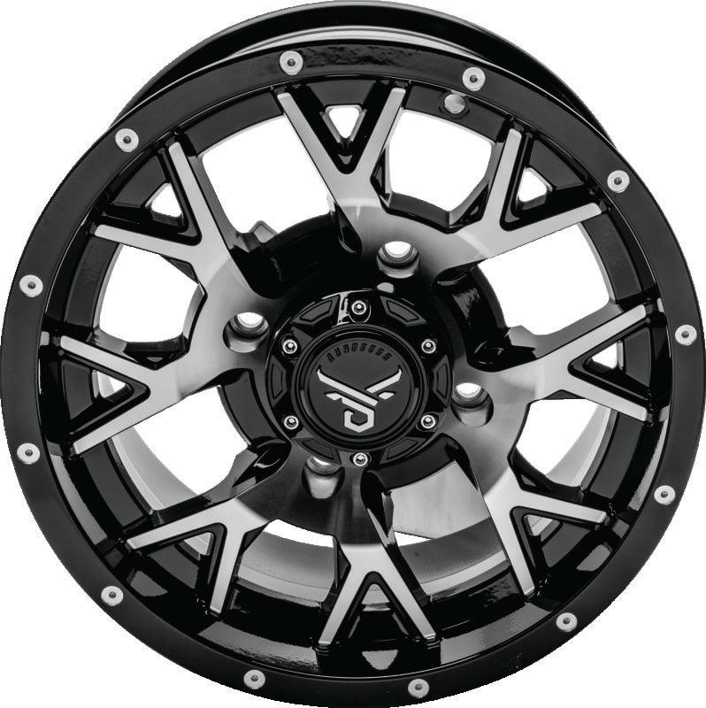 QuadBoss Barbwire 15X7 - 5+2 - 4/137 - Machined - Powersports Haven