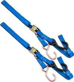 BikeMaster Tiedown Integrated Softhook - Blue - Powersports Haven