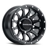Raceline A95B Trophy 14x7in / 4x156 BP / 10mm Offset / 132.5mm Bore - Satin Black Wheel
