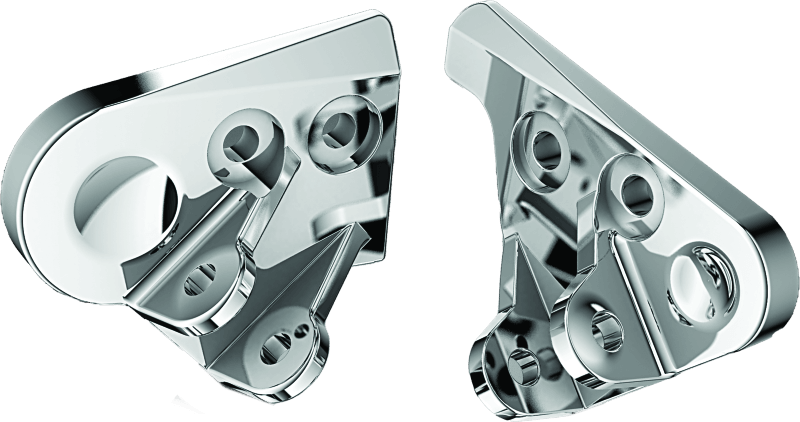 Kuryakyn Driver Peg Mounts GL1800 Chrome - Powersports Haven