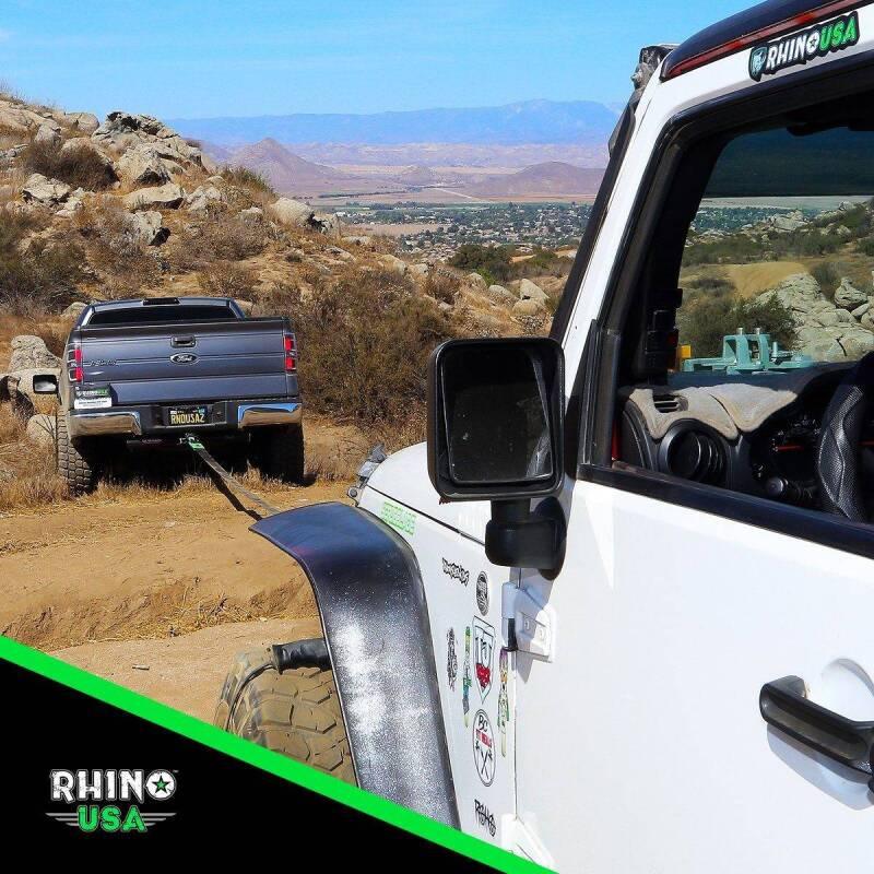 Rhino USA 30Ft Tow Strap/Hitch Combo - Powersports Haven