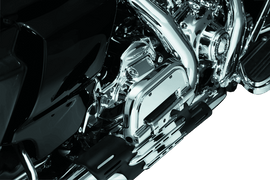 Kuryakyn Premium Ribbed Floorboards Without Adapter Chrome - Powersports Haven