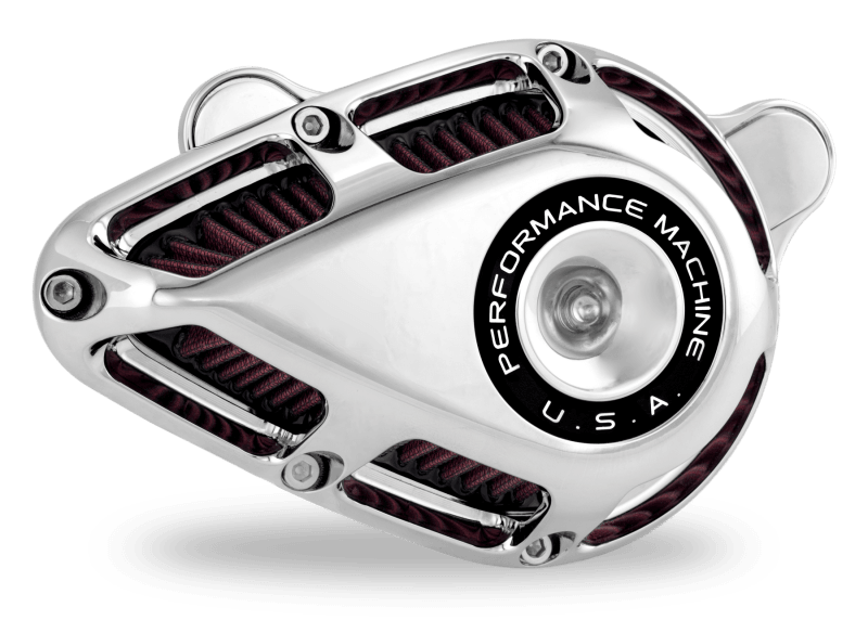 Performance Machine 23-Up CVO, 2024 Touring Jet Air Cleaner - Chrome - Powersports Haven