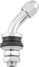 Load image into Gallery viewer, BikeMaster Valve Stem 45Deg Chrome Ea. - Powersports Haven