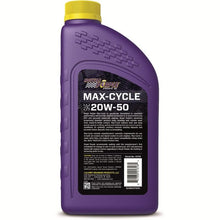 Load image into Gallery viewer, Royal Purple Max-Cycle Synthetic 20W-50 Motorcycle Oil - 1 Quart - Powersports Haven