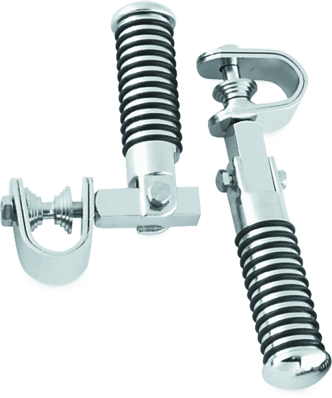 Bikers Choice Clamp On O Ring Peg Kit For 1 To 1 1/8 Inch Tube Universal Custom - Powersports Haven