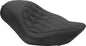 Mustang 04-21 Harley Sportster Wide Tripper Solo Seat Diamond Stitch - Black - Powersports Haven