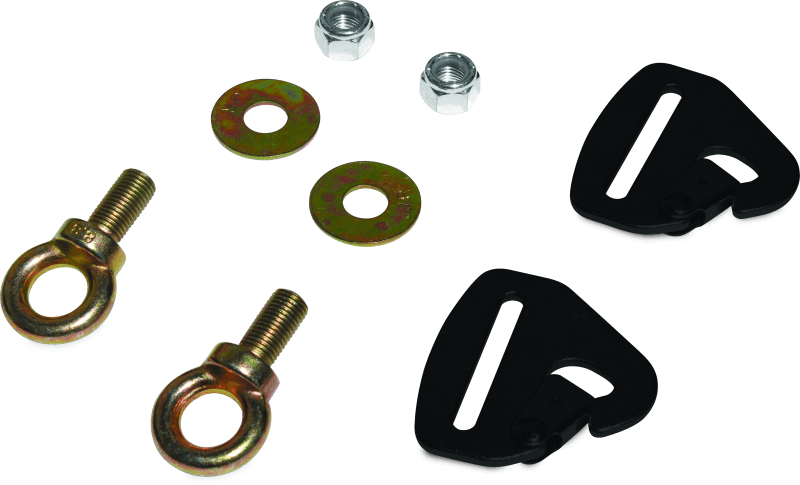 DragonFire Racing Quick-Release Snap Hook Harness Tab Kits - 2 in. - Powersports Haven