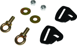 DragonFire Racing Quick-Release Snap Hook Harness Tab Kits - 2 in. - Powersports Haven