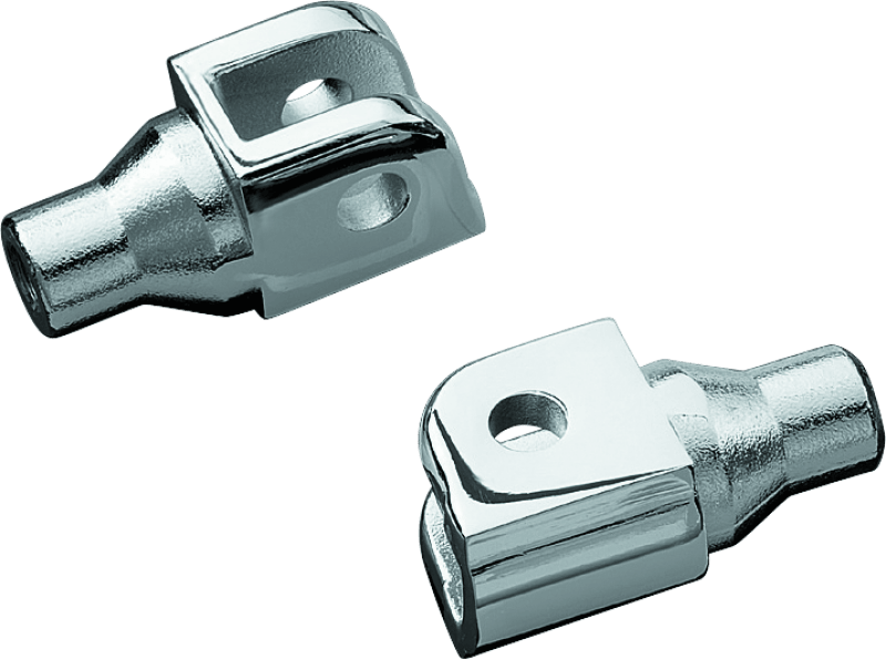 Kuryakyn Tapered Peg Adapter Front Chrome - Powersports Haven
