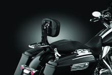 Load image into Gallery viewer, Kuryakyn Multi-Purpose Backrest Black &amp; Chrome - Powersports Haven