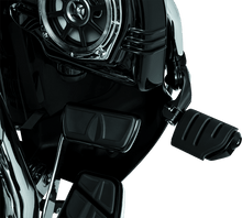 Load image into Gallery viewer, Kuryakyn Tour Tech Trident Dually 4in Back Arm With 1-1/4in Clamps Black - Powersports Haven