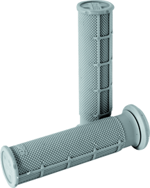 ProTaper 1/2 Waffle Grips - Soft ATV Light Gray - Powersports Haven