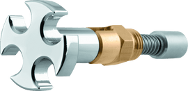 Bikers Choice S&S B E G Chrome Cross Enrichener With Chrome Cross Knob - Powersports Haven