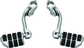 Kuryakyn Tour-Tech Cruise 6in Mount Arm With Dually ISO Pegs 1-1/4in Clamp Chrome - Powersports Haven